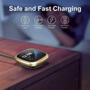 Replacement USB Charging Charger Cable Dock for Fitbit Versa 3/Sense Smartwatch - Tavice