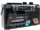 Retro Tape Recorder Cassette Player Outdoor Speaker AM FM SW1 SW2 Radio Single Tape - Tavice