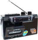Retro Tape Recorder Cassette Player Outdoor Speaker AM FM SW1 SW2 Radio Single Tape - Tavice