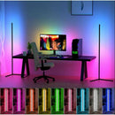RGB LED Floor Corner Lamp Light Stand Bluetooth Streaming Gaming Decoration AU - Tavice