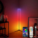 RGB LED Floor Corner Lamp Light Stand Bluetooth Streaming Gaming Decoration AU - Tavice