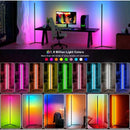 RGB LED Floor Corner Lamp Light Stand Bluetooth Streaming Gaming Decoration AU - Tavice