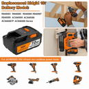 RIDGID Compatible AEG 18V 7000mAh Li - Ion Battery R840087 R840086 R840085 L1830R L1850R - Tavice