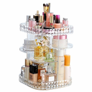 Rotating Storage Box Display Case Makeup Accessories Organizer Cosmetic - Tavice