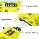 Ryobi 36V & 40V compatible Battery Charger BPL3626 BPL3626D BPL3640 BPL3640D BPL3626 - Tavice