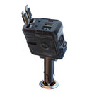 120W Retractable Car Charger plugged into car cigarette socket