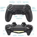 Wireless Controller Compatible For Playstation 4 PS4 Controller - BLACK