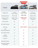 12" 4K + 1080P Rear View Mirror Dash Cam with WiFi 6, GPS & 64GB Card