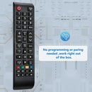 Samsung TV Compatible Remote Control AA59-00602A / AA5900602A Replacement (No Setup Needed) - Tavice