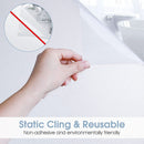 Sand Blast Clear Frosted Frosting Window Glass Removable Privacy Film 90cmX3m - Tavice