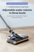 Satuo T6 Multifunctional Electric Wet Dry Mopping Head For Dyson V7 V8 V10 V11 V12 V15 Vacuum Cleaner Replacement - Tavice