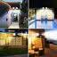 Sensor LED Premium Aluminium Outdoor Garage Security Flood Twin Spotlight IP54 | Black - Tavice