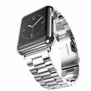 Silver Smart Watch Band for Apple iWatch Series 7 / SE / 6/5/4/3/2/1 Replacement | 42/44/47mm - Tavice