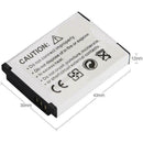 SLB-10A SLB10A battery for Samsung camera WB710 WB750 WB800F WB850 WB850F WB855F - Battery Mate
