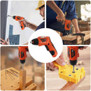 Smart Cordless Rechargeable Screw driver | 45 Pcs Set - Tavice