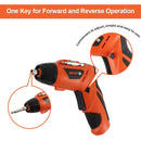 Smart Cordless Rechargeable Screw driver | 45 Pcs Set - Tavice