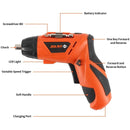 Smart Cordless Rechargeable Screw driver | 45 Pcs Set - Tavice
