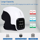 Smart Knee Massager with LED Screen, & Heat | Massage for Pain Injury, Swelling and Stiffness - Tavice