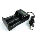 Smart USB 18650 Battery Charger 1 2 4 Slots for 3.7V Rechargeable Battery Charge - Tavice