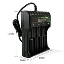Smart USB 18650 Battery Charger 1 2 4 Slots for 3.7V Rechargeable Battery Charge - Tavice