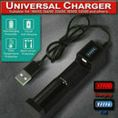 Smart USB 18650 Battery Charger 1 2 4 Slots for 3.7V Rechargeable Battery Charge - Tavice