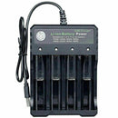 Smart USB 18650 Battery Charger 1 2 4 Slots for 3.7V Rechargeable Battery Charge - Battery Mate
