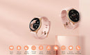 Smart Watch for Women, Smartwatch for Android and Ios Phones IP68 Waterproof - Black - Tavice