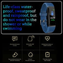 Smart Watch Sport Band Fitness Activity Tracker Kids Fit For Bit iOS Android | Black - Tavice