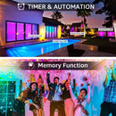 Smart Waterproof RGB Flood Light Bluetooth Colour Changing with APP Control (30W) - Tavice
