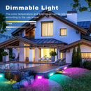Smart Waterproof RGB Flood Light Bluetooth Colour Changing with APP Control (30W) - Tavice