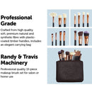 Soft 15Pcs Pro Face Powder Makeup Brushes Set Eyeshader Blending Highlight Tools - Tavice