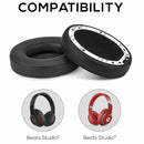 Soft Replacement Ear Pads for Beats by Dr. Dre Studio 2.0 3.0 Wired & Wireless | Black - Tavice