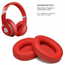 Soft Replacement Ear Pads for Beats by Dr. Dre Studio 2.0 3.0 Wired Wireless | Red - Tavice