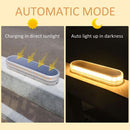 Solar Deck Lights, 4 Pack 40LM Solar Powered Step Lights, LED Dock Lights Outdoor In-Ground Lights IP68 Waterproof Auto ON/Off for Garden Stairs Driveway Pathway Lighting - Tavice