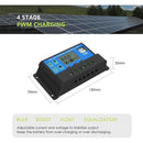 Solar Panel Charge Controller & Regulator 12V/24V auto dual USB 30A Battery PWM - Tavice