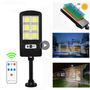 Solar Street LED Light Motion Sensor Remote Outdoor Garden Yard Flood Down Lamp - Tavice