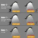 Solar Street LED Light Motion Sensor Remote Outdoor Garden Yard Flood Down Lamp - Tavice