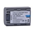 Sony NP-FP50 Battery Replacement | Compatible With NP-FP70 NP-FP90 NP-FP30 Camcor Q0D8 - Battery Mate