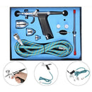 Spray Gun Airbrush Kit Dual Action Air Compressor Paint Art Tattoo Tools Set - Tavice