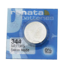 SR42 / 344 / SR1136SW Renata Silver Oxide Battery | 2 Pack - Tavice