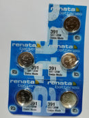 SR55 / SR1120S / 381 Renata Silver Oxide Battery – High - Performance Button Cell | 5 Pack - Battery Mate