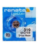 SR64 / SR527SW / 319 Renata Silver Oxide Battery - 1 pack - Tavice
