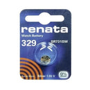 SR731 / SR731SW / 329 Renata Silver Oxide Battery - 1 pack - Tavice