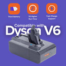 Strong Replacement Battery For Dyson V6 DC58 DC59 DC61 DC62 Animal Absolute Vacuum Cleaner | 10,000mAh Ultra - Tavice