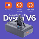 Strong Replacement Battery For Dyson V6 DC58 DC59 DC61 DC62 Animal Absolute Vacuum Cleaner | 10,000mAh Ultra - Battery Mate