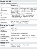 T80 Handheld Terminal Device PDA Barcode Scanner - Bluetooth, WiFi, WLAN - Tavice