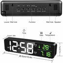 Table Clock with Temperature & Alarm | Modern Home Decor - Tavice