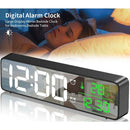 Table Clock with Temperature & Alarm | Modern Home Decor - Tavice