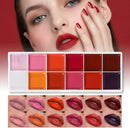 TAVICE 12 - Color Long - Lasting 2 - in - 1 Lipstick & Blush Palette Lightweight, Hydrating Formula for Effortless Beauty - Battery Mate