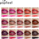 TAVICE 15 - Color Lip Gloss Palette Makeup Set with Lipstick and Vanity Case, Ideal for Professional and Personal Use - Battery Mate